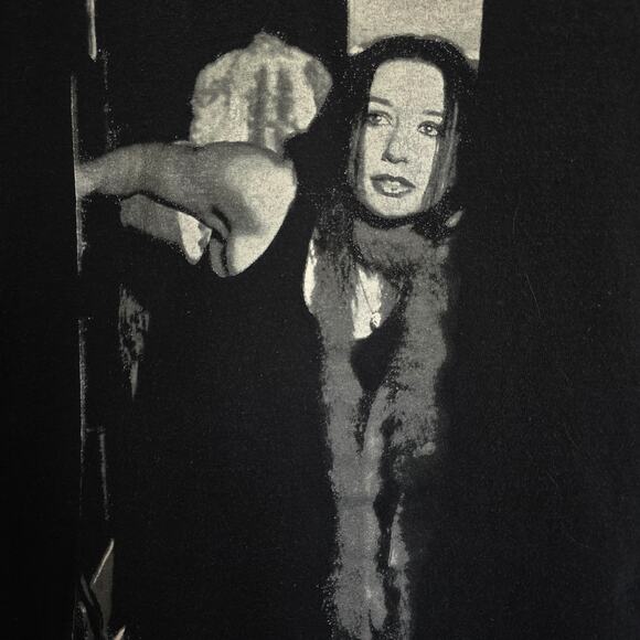 All Sport Events Vintage Black 90's Tori Amos Concert Tee Size L - Picture 2 of 10